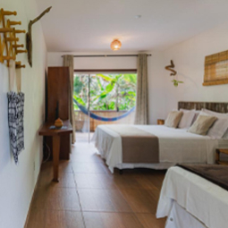 Guia de Maraú - Suíte Duplo Superior - Viking Inn Hotel