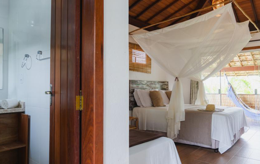 Guia de Maraú - Suíte Duplo Deluxe - Viking Inn